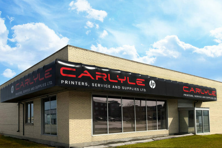 Carlyle - advance signs and awnings