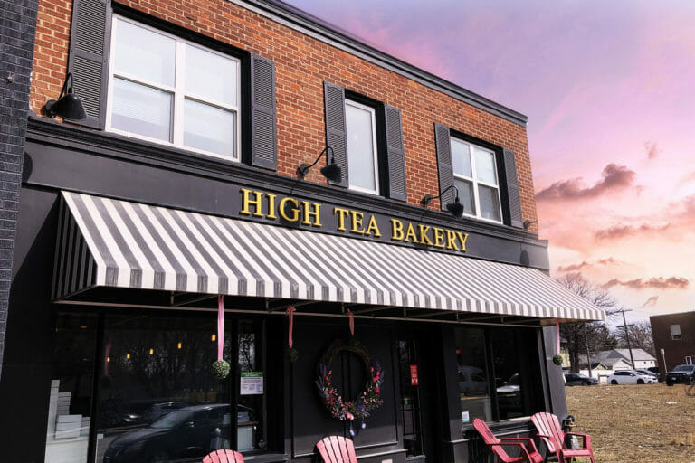 high tea bakery - advance signs and awnings